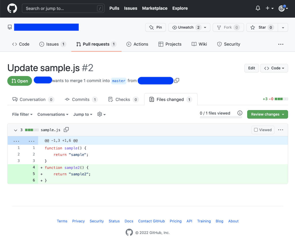Pull Request File Treeが見やすくて便利(GitHub)